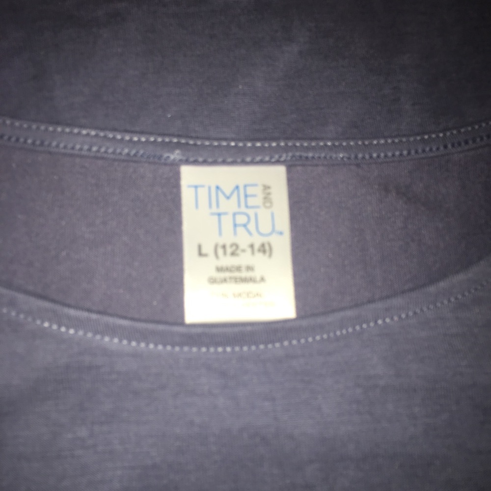 Time and Tru Ruffle Top - Picture 4 of 8